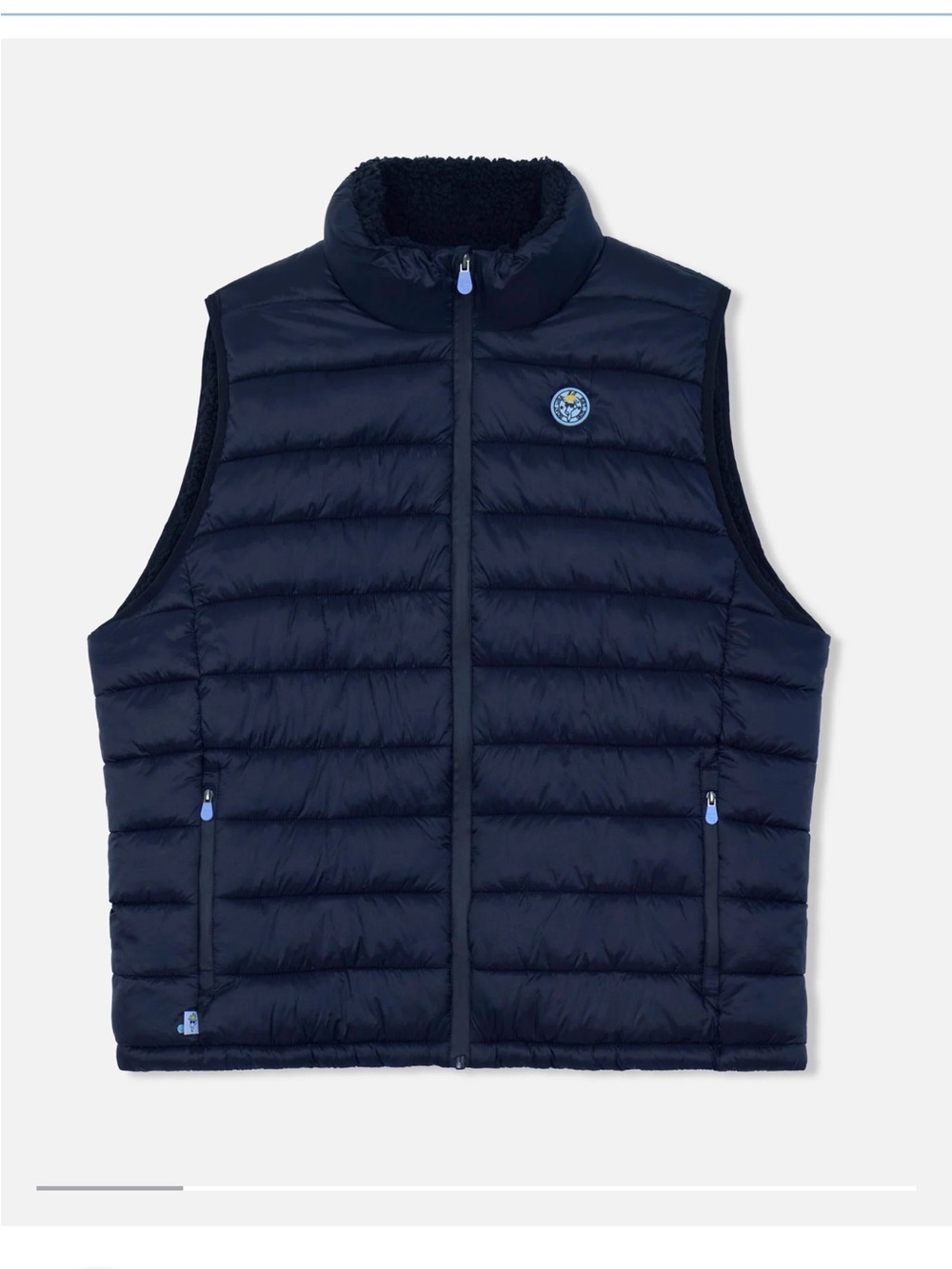 EUC Goat USA S Men's Dark Navy Puffer Vest